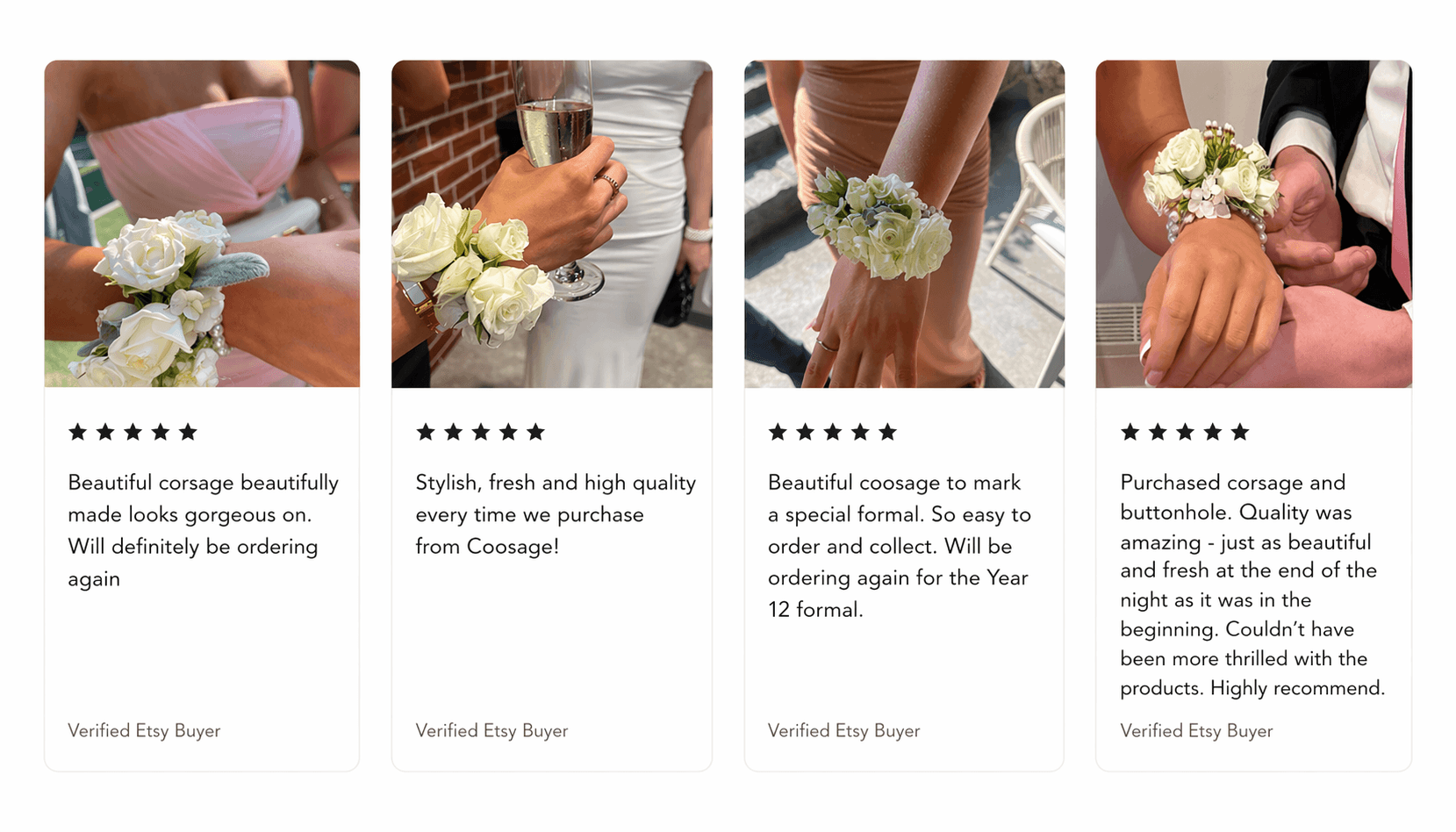 Customer endorsements